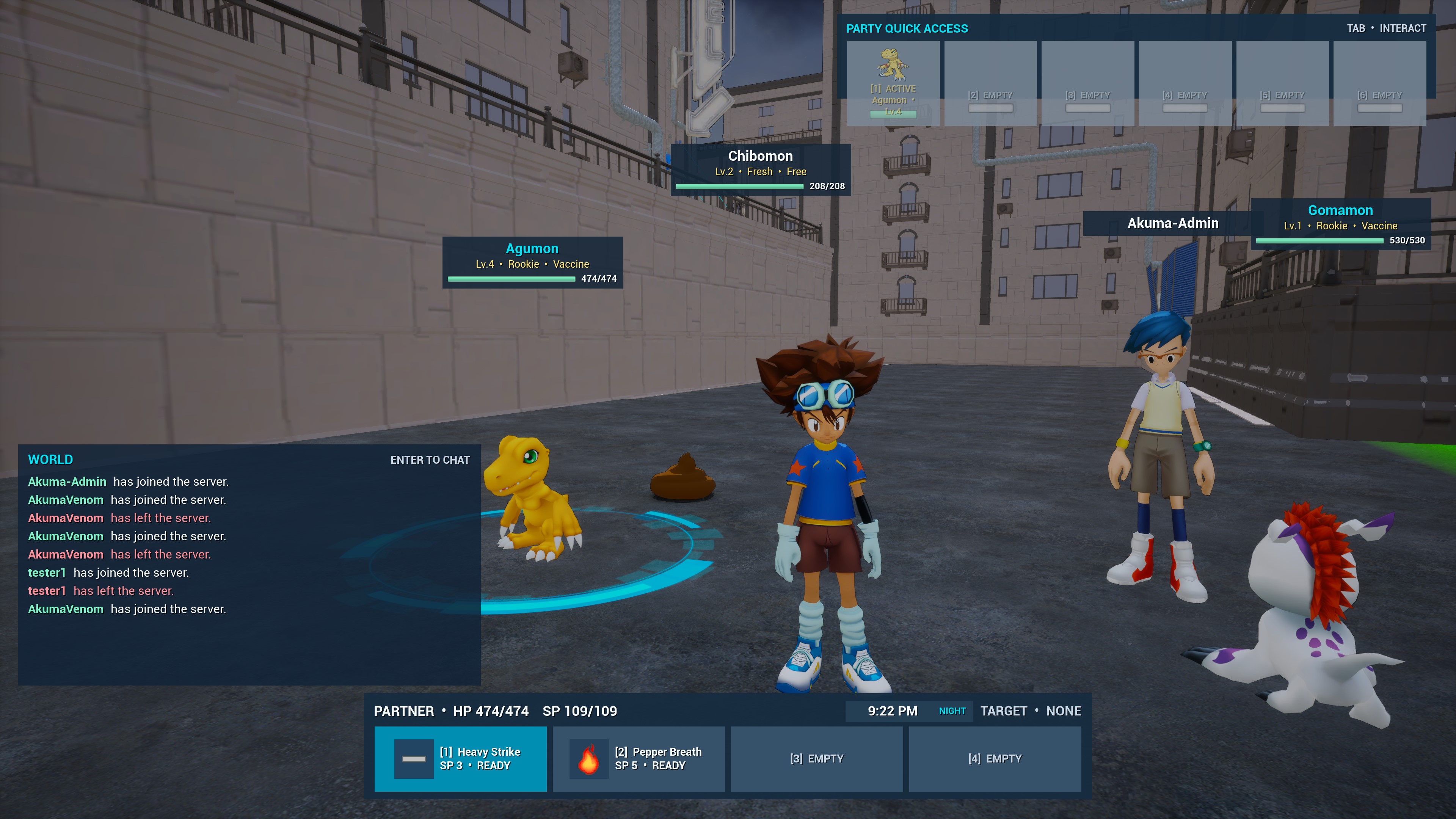 Digimon MMO 3D screenshot — FIELD CAPTURE